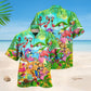 Flamingo Lets Get Flocked Up Edition – Hawaiian Shirt