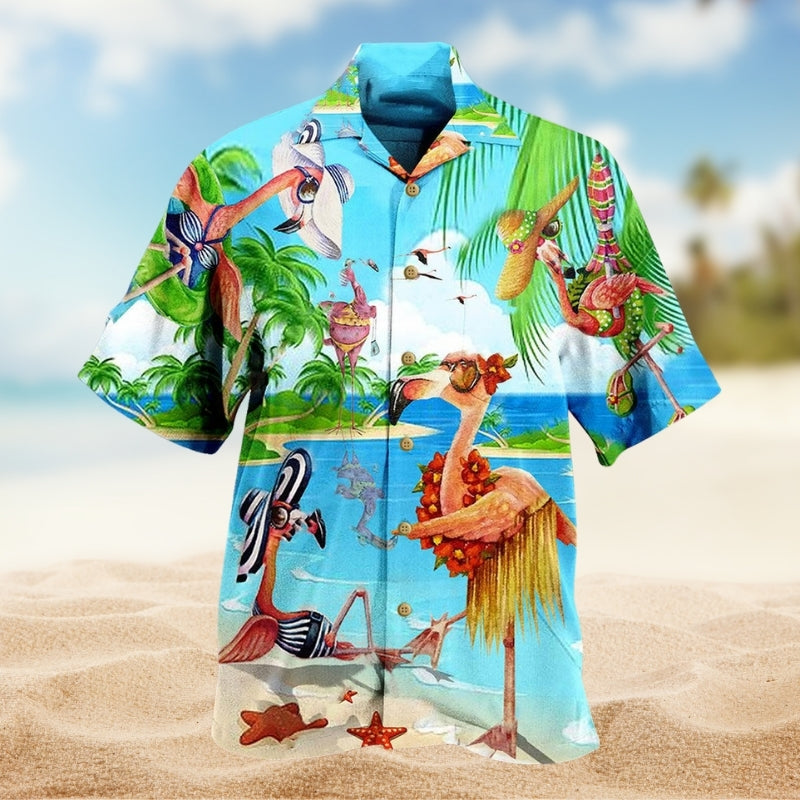 Flamingo Love Beach Amazing Limited Edition – Hawaiian Shirt