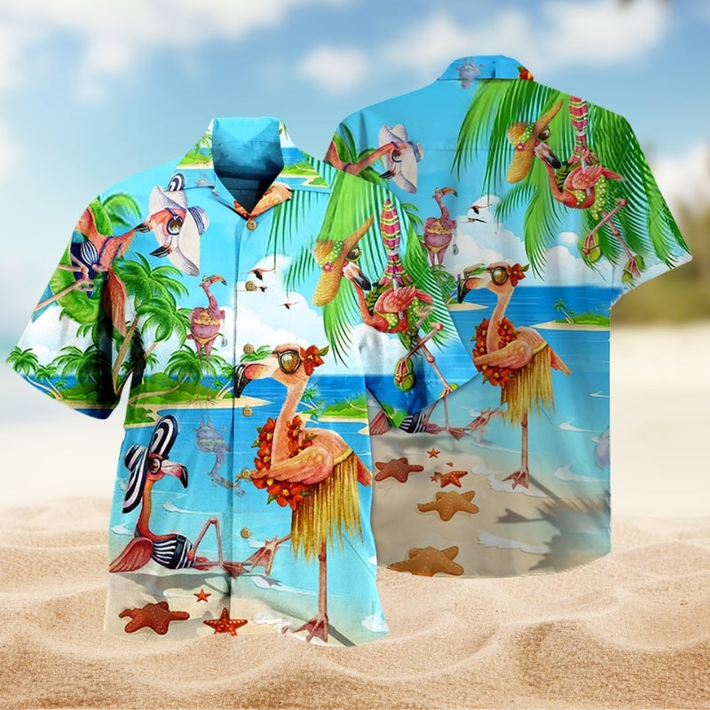 Flamingo Love Beach Amazing Limited Edition – Hawaiian Shirt