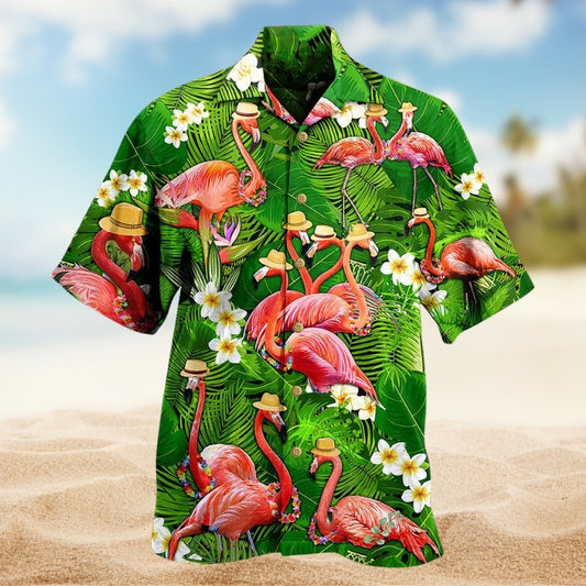 Flamingo Stand Tall And Be Fabulous Limited Edition – Hawaiian Shirt