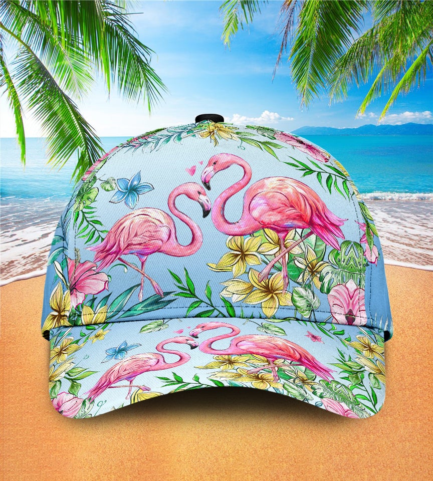Flamingo Tropical Pattern Style – Classic Cap