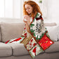 Cardinal Merry And Bright Christmas Vibes Flannel Blanket For Living Room And Bedroom Styling