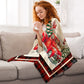 Cardinal Christmas All Heart Come Home For Christmas Flannel Blanket For Living Room And Bedroom Styling