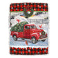 Cardinal Tartan Red Truck Snowy Day 50 x 60 Inch Flannel Blanket For Bed Sofa And Reading Nook Decor