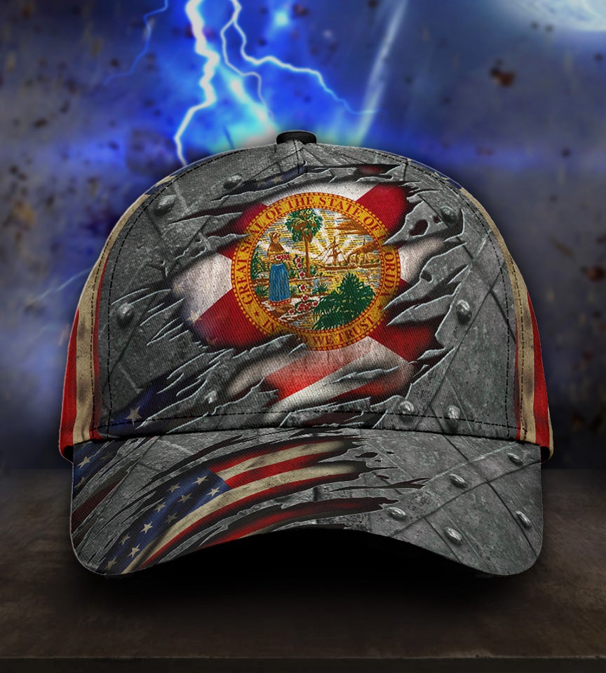 Florida US Flag State Pride – Classic Cap