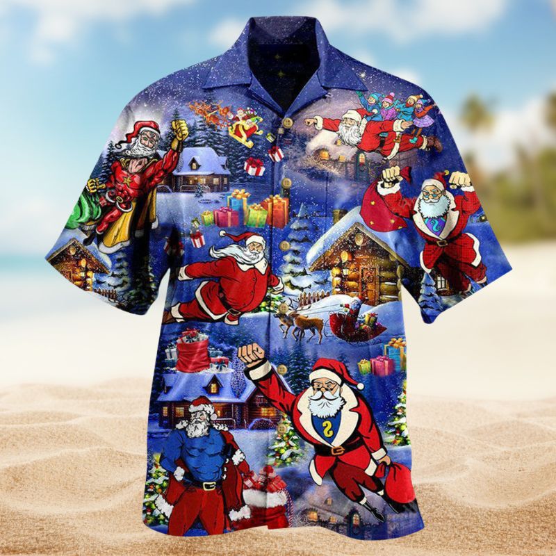 Flying Super Santa Edition – Hawaiian Shirt