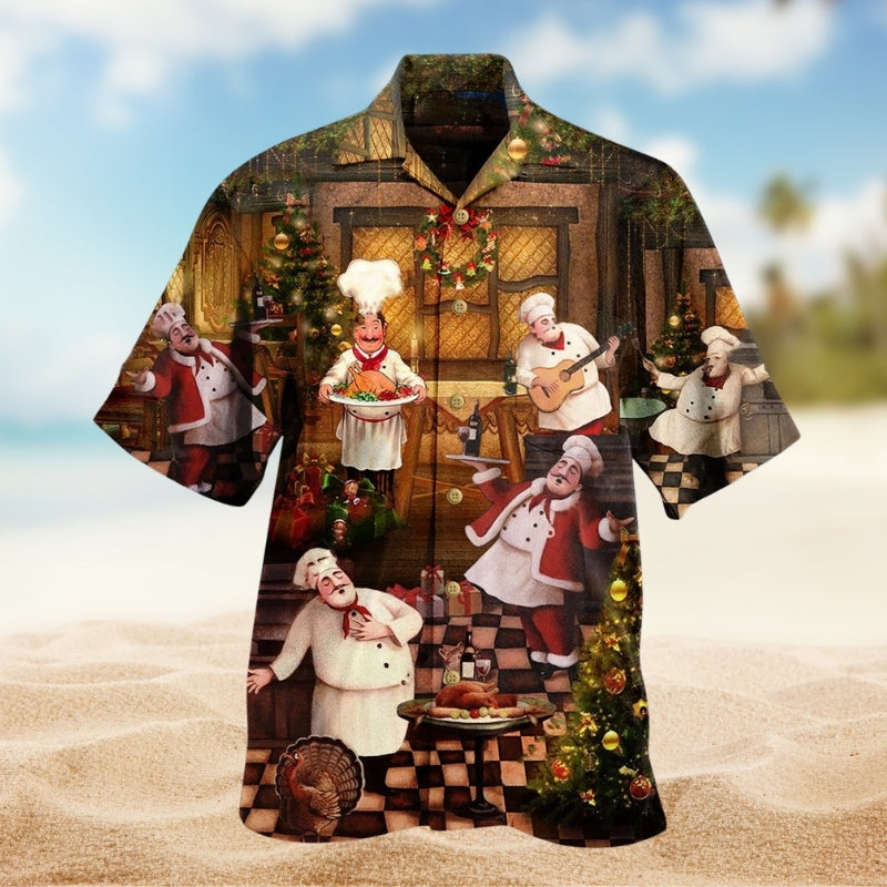 Food Chef Merry Christmas Limited Edition – Hawaiian Shirt