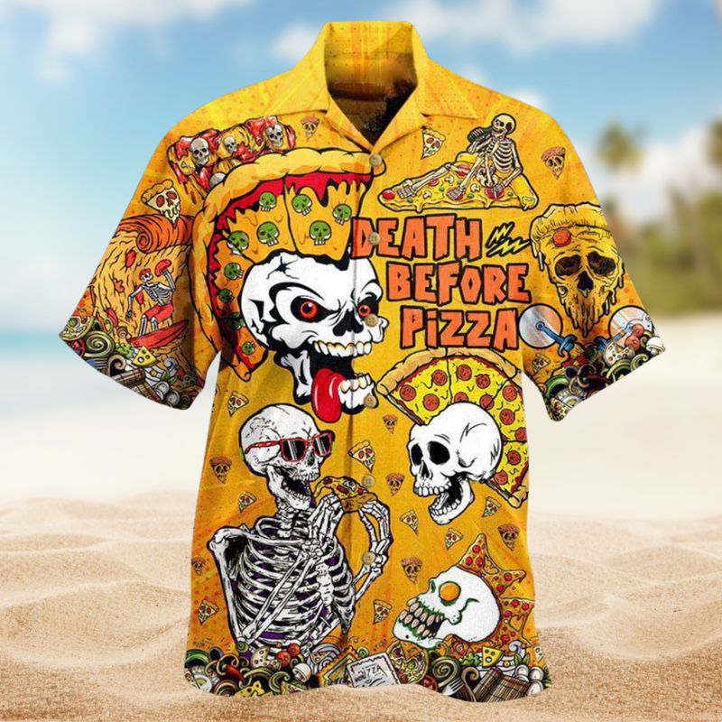 Food Death Before Pizza Edition – Hawaiian Shirt