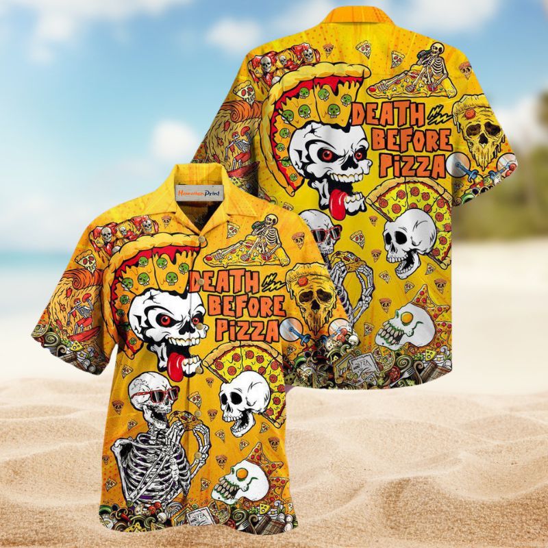 Food Death Before Pizza Edition – Hawaiian Shirt