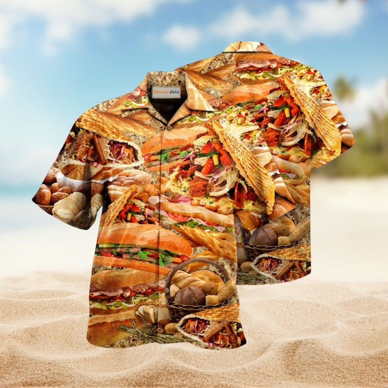 Food Delicious Bread Around The World Limited Edition – Hawaiian Shirt