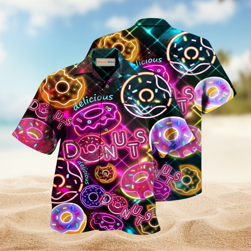 Food Donut Makes My Vibe Edition – Hawaiian Shirt