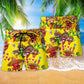Funny Chili Pepper Hot Food Art – Beach Short