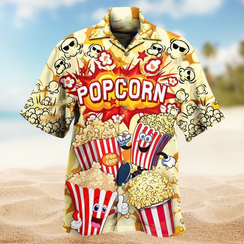Food Popcorn Is Always The Answer Edition - Hawaiian Shirt