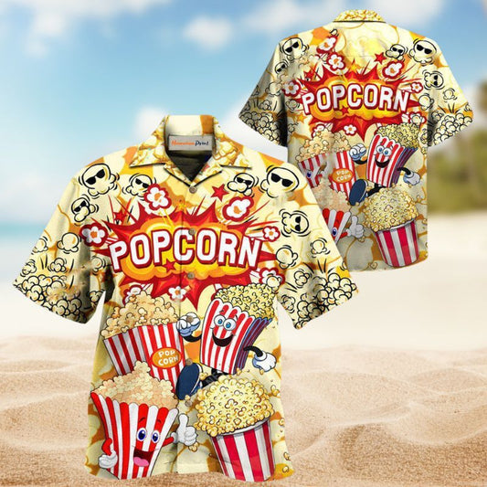 Food Popcorn Is Always The Answer Edition - Hawaiian Shirt