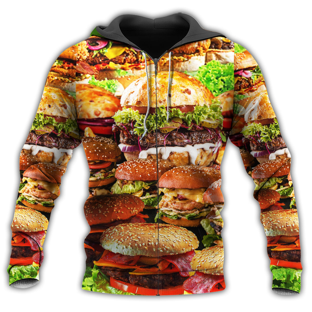 Food Is Good Burger Lover - 3D Hoodie