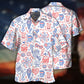 Fourth Of July Patriotic Cool Art – Hawaiian Shirt