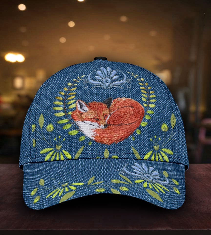 Fox Flower Nature Style – Classic Cap