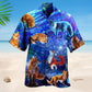 Fox Flying Through The Galaxy Edition – Hawaiian Shirt