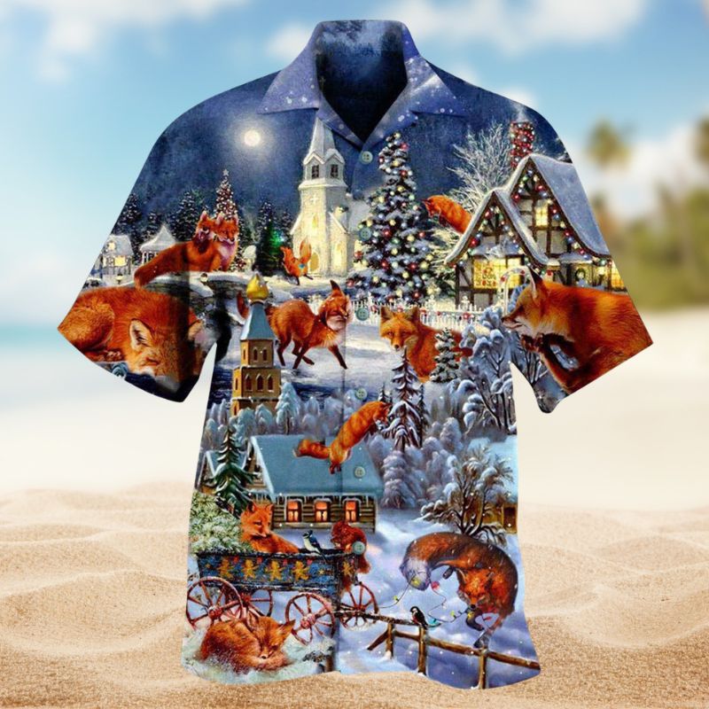 Fox Jumping To The Roof Edition – Hawaiian Shirt