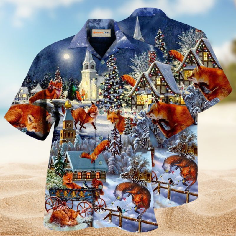 Fox Jumping To The Roof Edition – Hawaiian Shirt