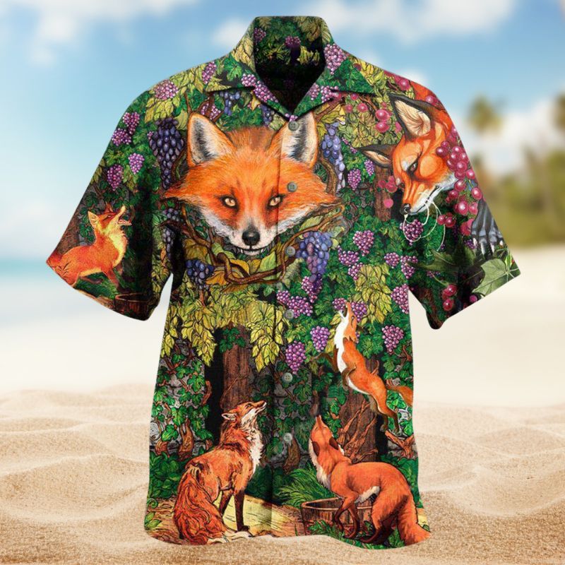 Fox Sour Grapes Edition – Hawaiian Shirt