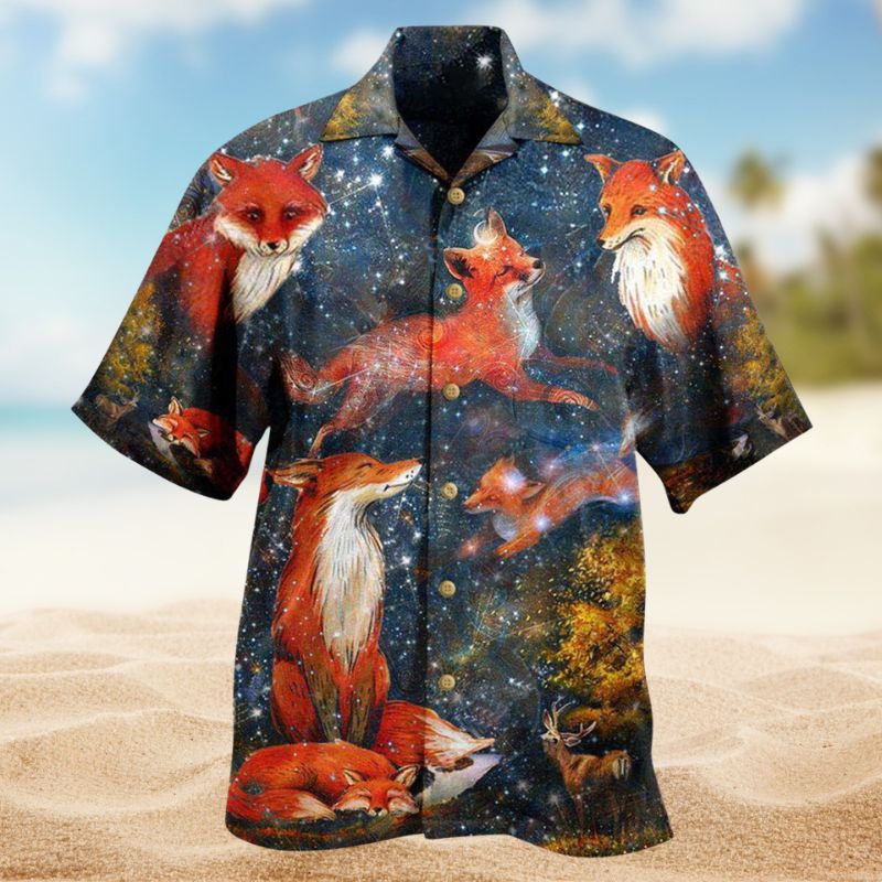 Fox Starlight Edition – Hawaiian Shirt
