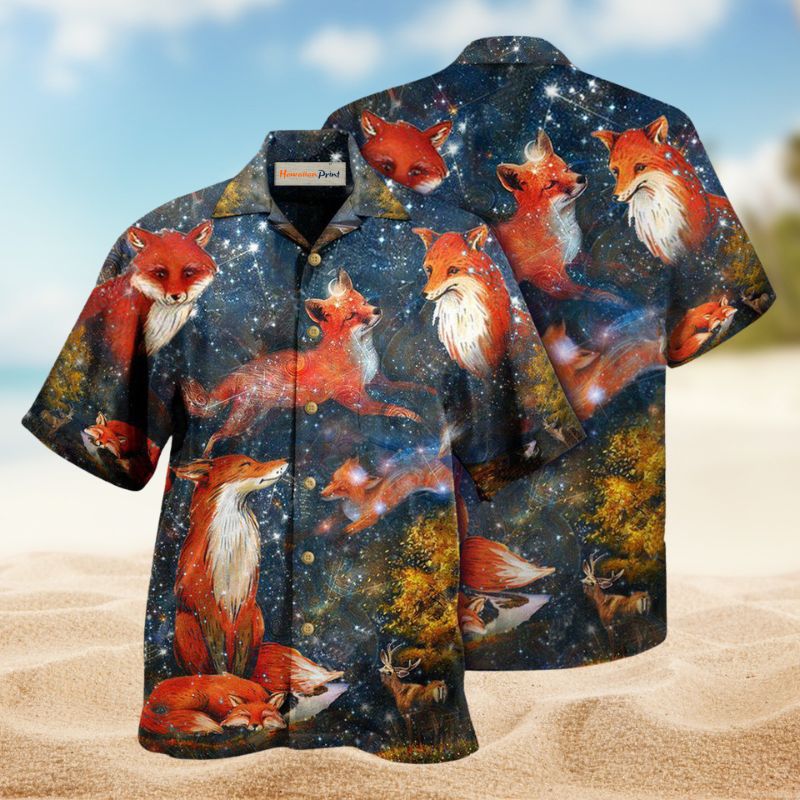 Fox Starlight Edition – Hawaiian Shirt