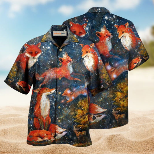 Fox Starlight Edition – Hawaiian Shirt
