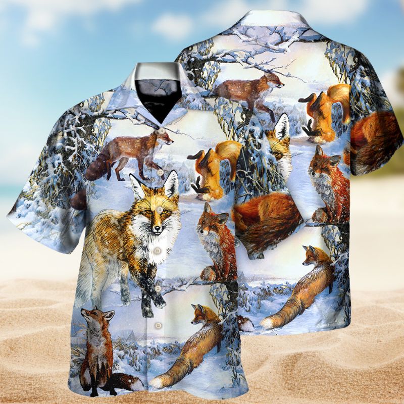 Fox Stay Clever Little Edition – Hawaiian Shirt