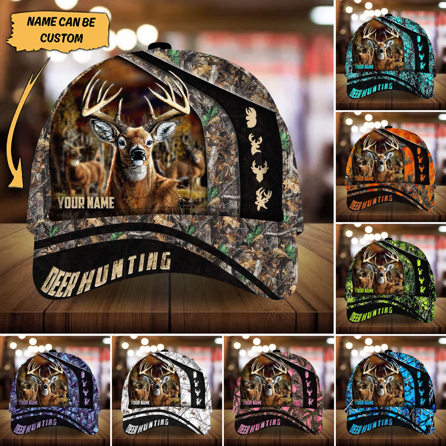 New Century Deer Hunting Personalized – Classic Cap