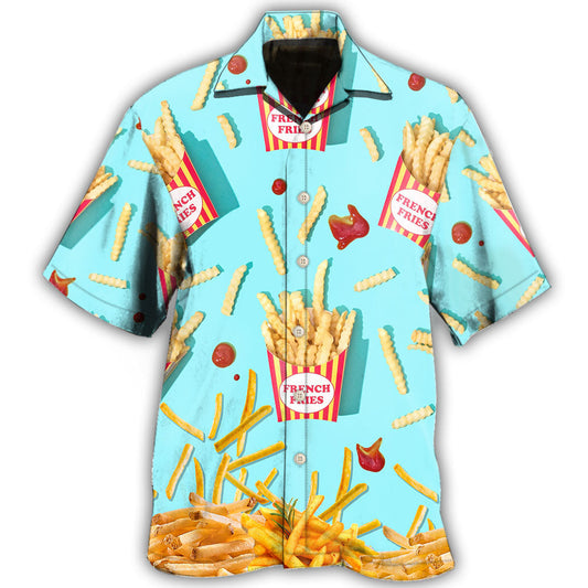 French Fries Food Lover - Hawaiian Shirt