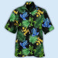Frog Tropical Leaf Pattern – Hawaiian Shirt