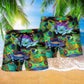 Frog Lover Colorful Fun Art – Beach Short