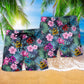 Tropical Frog Summer Vibes Art – Beach Short