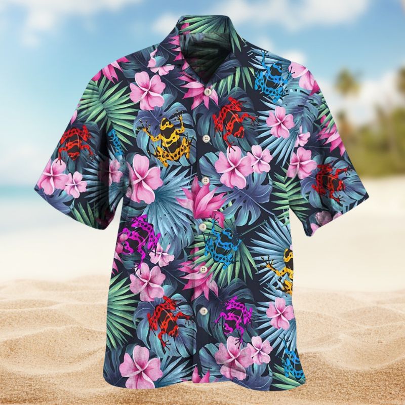 Frog Tropical Summer Vibes Edition – Hawaiian Shirt