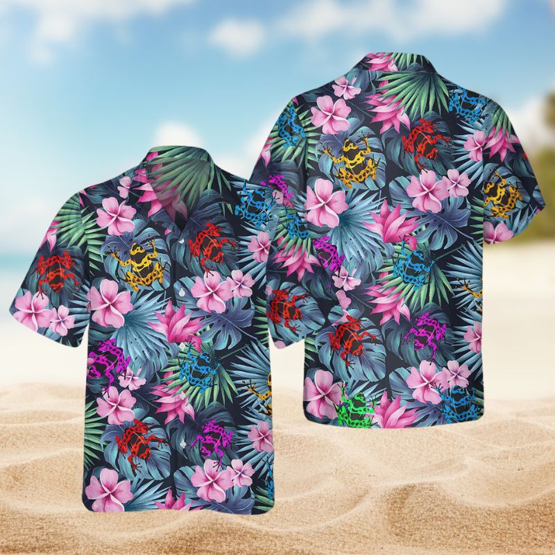 Frog Tropical Summer Vibes Edition – Hawaiian Shirt