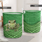 Frog Rattan Teaxture - Laundry Basket - Owls Matrix LTD