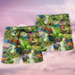 Frogs In Wonderland Fantasy Art – Beach Short