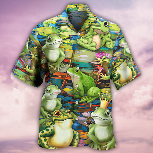 Fantasy Frog Adventure - Hawaiian Shirt
