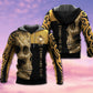 February Skull Art – 3D Hoodie