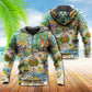 Skull Pineapple Fun Style - 3D Hoodie