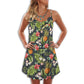 Pineapple Tropical Beauty Vibes – Women's Summer Sleeveless V-Neck Camisole Dress