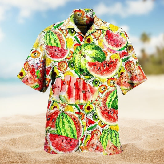 Fruit Summer Time Watermelon Limited Edition – Hawaiian Shirt