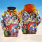 Funny Happy Clown Art – 3D Hoodie