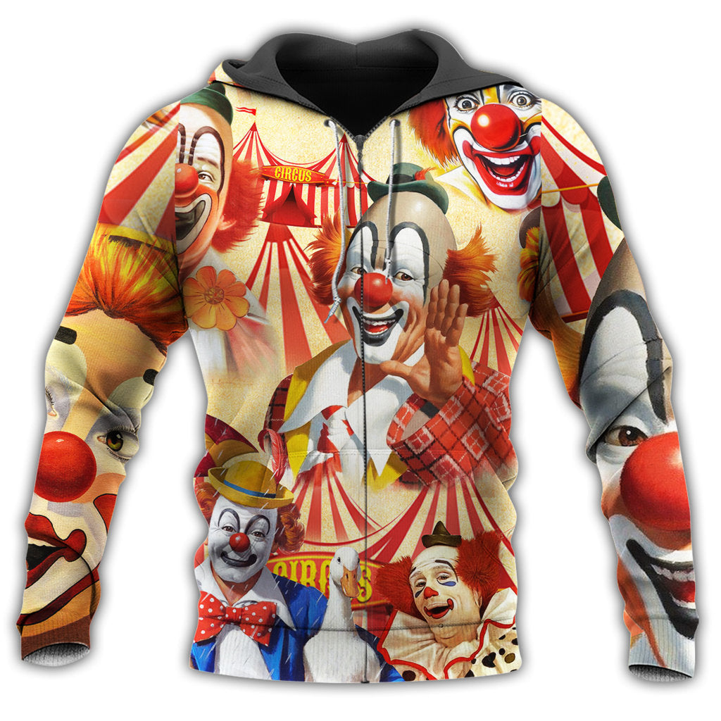 Funny Clown Happy Amazing Style - 3D Hoodie