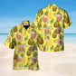 Funny Wedding Cartoon Print Short Sleeve – Hawaiian Shirt