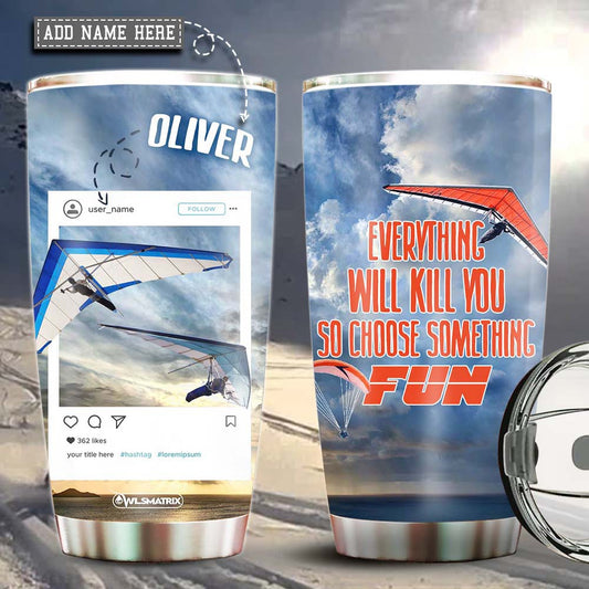 Gliding Adventure Personalized 20 Oz Tumbler
