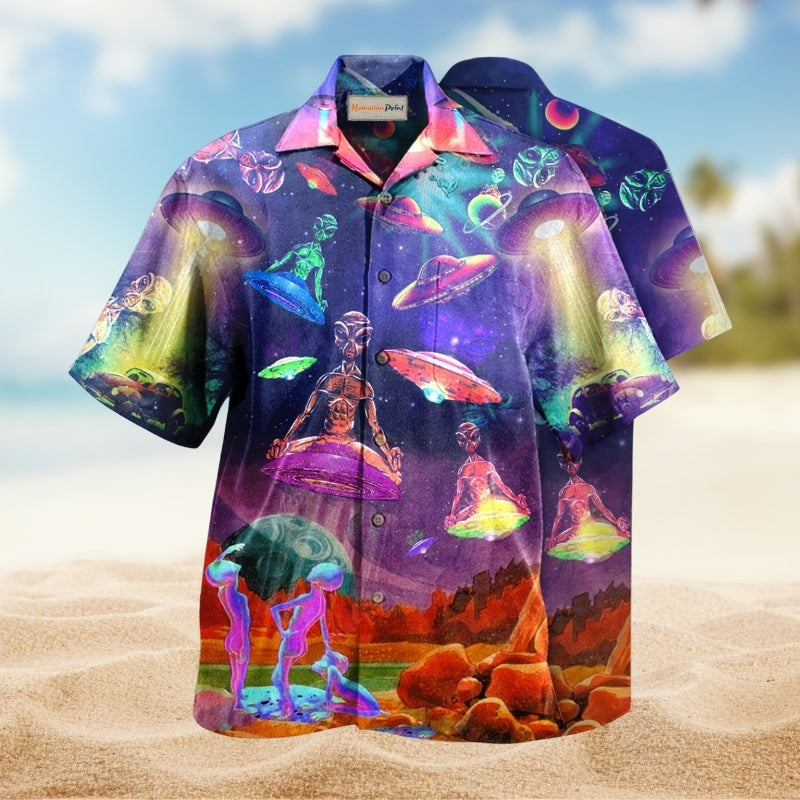 Galaxy Alien Awesome UFO Limited Edition – Hawaiian Shirt