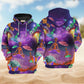 Galaxy Alien UFO Art - 3D Hoodie