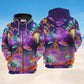 Galaxy Alien Ufo Art – 3D Hoodie